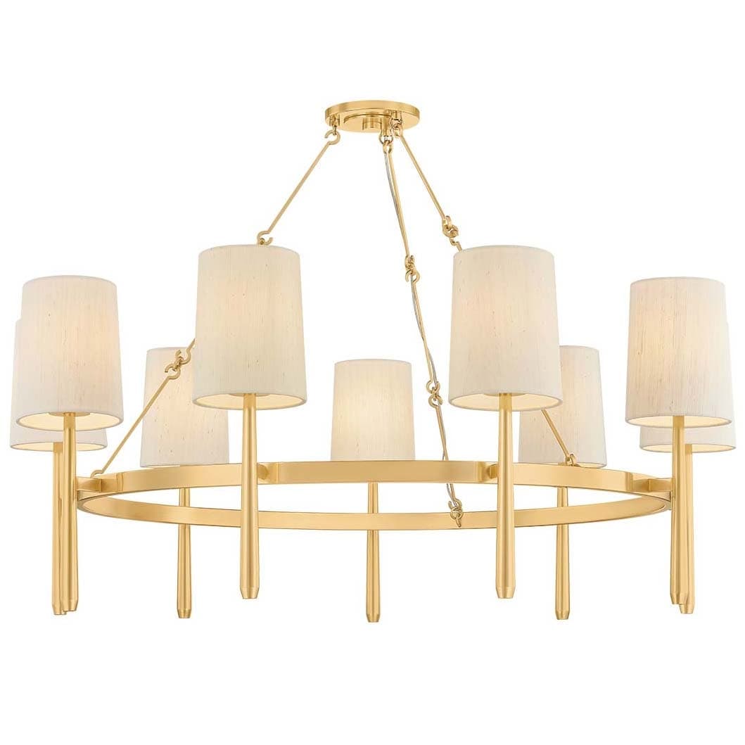 Hudson Valley Lighting 1779 Bridgeton 9 Light 46" Wide Chandelier with