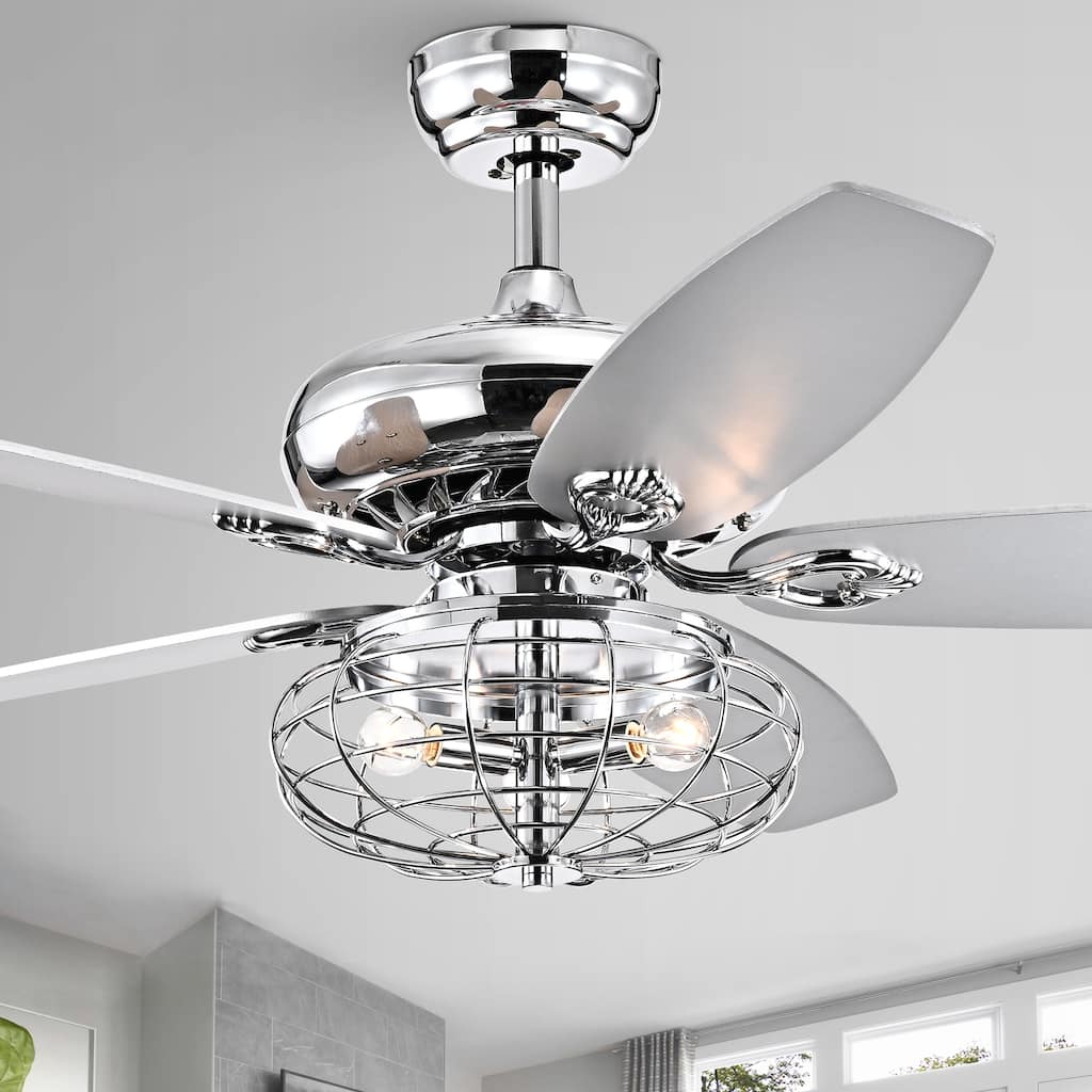 Silver Orchid Sebastian 52-inch Ceiling Fan