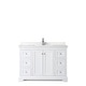 preview thumbnail 13 of 58, Avery 48 Inch Single Vanity, Cultured Marble Top