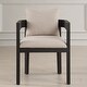 preview thumbnail 3 of 7, Uttermost Balboa Modern Dining Chair - 27'' H X 23'' W X 25'' D