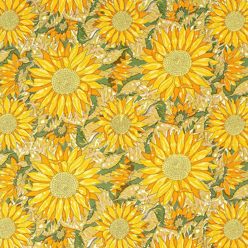Couleur Nature Sunflower Rectangle Tablecloth