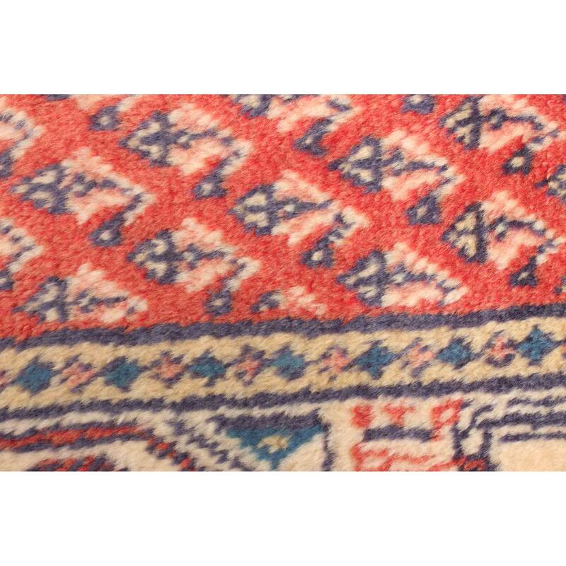 ECARPETGALLERY Hand-knotted Andelz Copper Wool Rug - 2'4 x 6'8