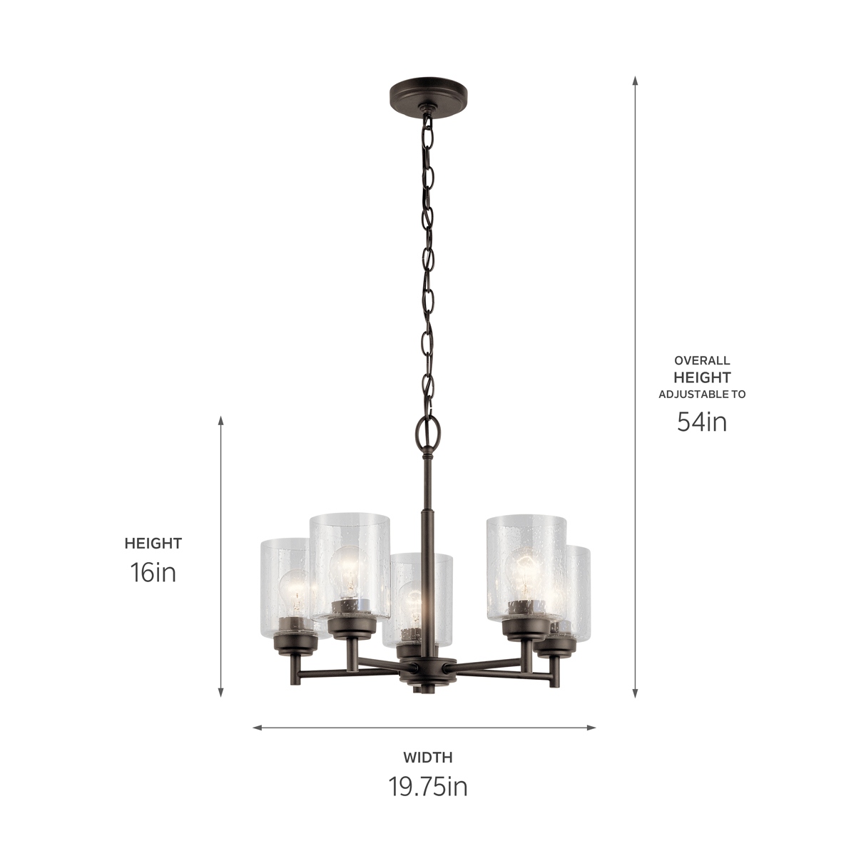 Kichler Lighting Winslow 5-light Olde Bronze Chandelier