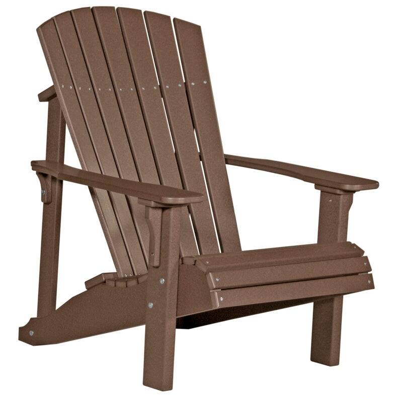 Poly Lumber Deluxe Adirondack Chair