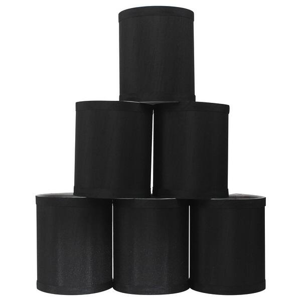 Chandelier Drum Shade Faux Silk Clip On 4 Inch Bottom Diameter 4 75 Height Overstock 32052060
