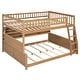 preview thumbnail 33 of 36, Convertible Bunk Bed with LED Storage Wall & Pegboard by Harper&Bright Designs