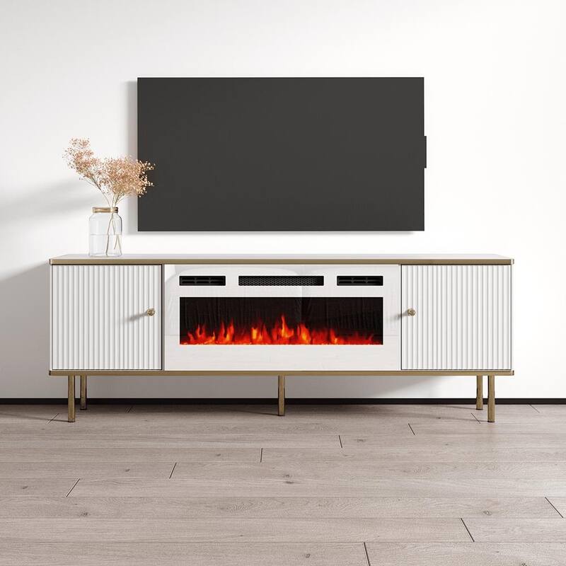 Camelia WH-EF Electric Fireplace 63" TV Stand