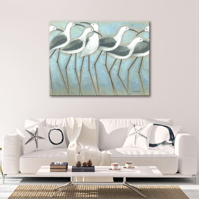 Coastal Parade Gallery Wrapped Canvas Wall Art