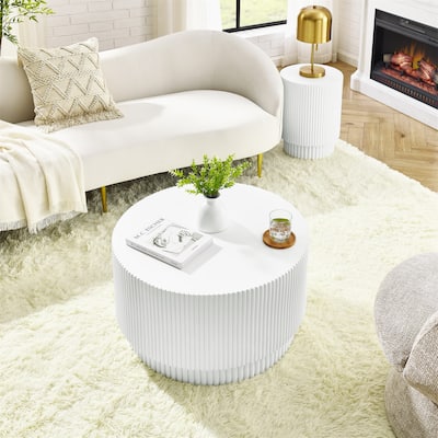 15.72-inch H-barrel Coffee Table