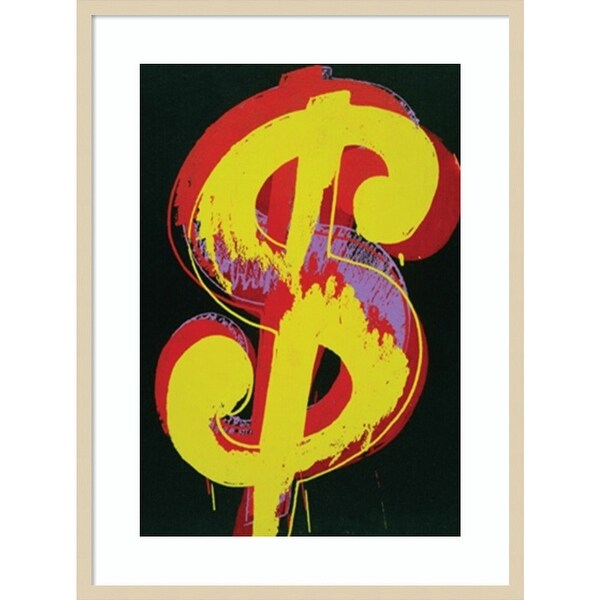 額装品/Dollar Sign 1981/アンディ ウォーホル アートポスター 額装品/Dollar Sign 1981/アンディ ウォーホル アートポスター