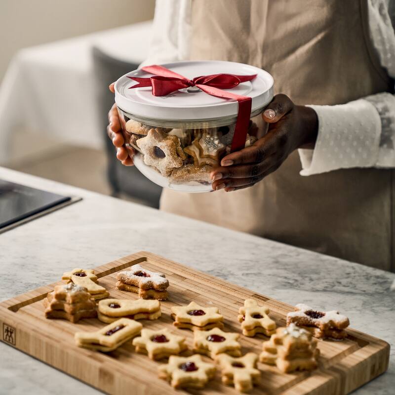 ZWILLING Fresh & Save BOWLS 3-pc Glass Vacuum Bowl Set - Clear