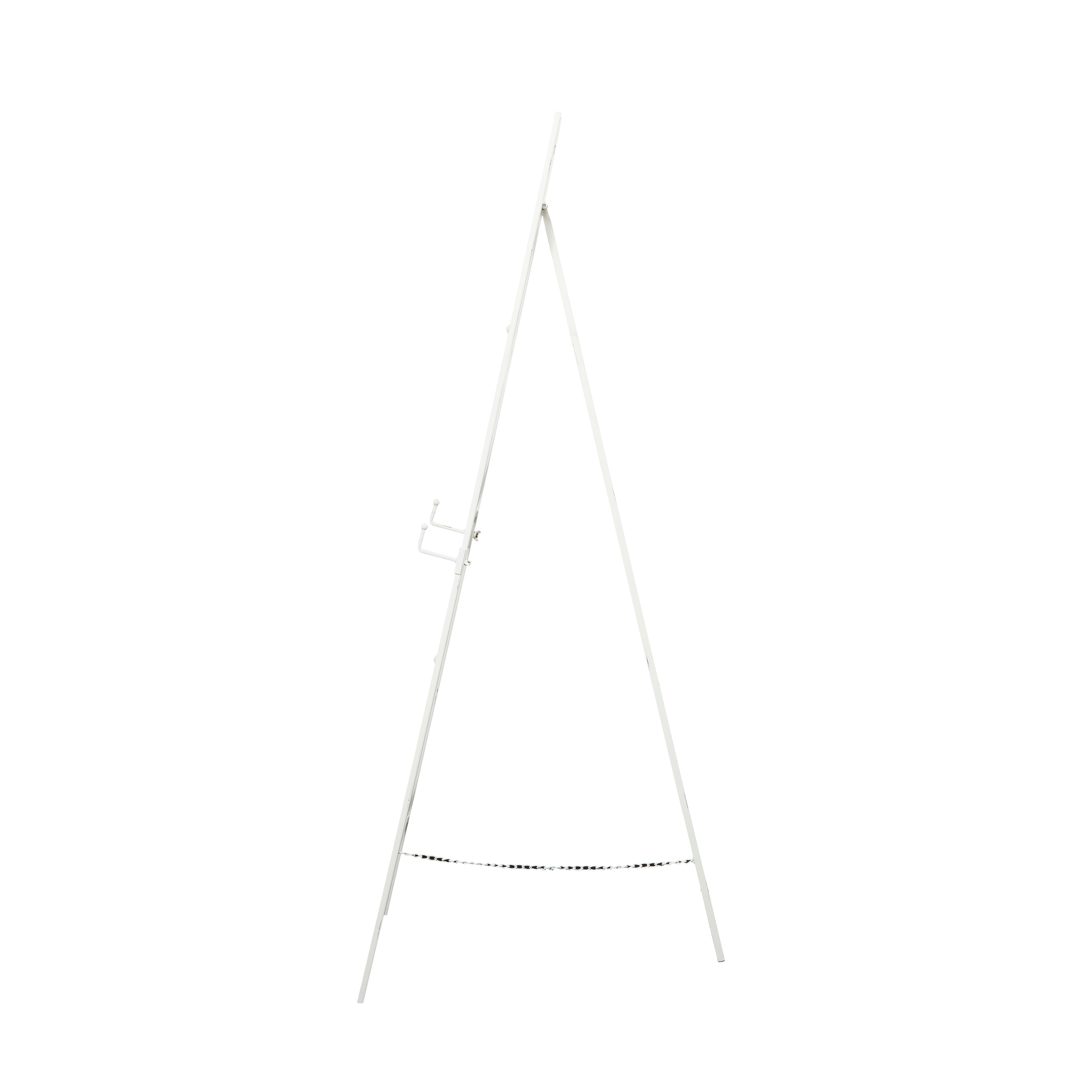 Tall White Freestanding Metal Easel