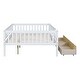 preview thumbnail 16 of 95, Roomfitters Twin Size Daybed Wood Frame with Two Storage Compartments, Space-Saving and Stylish Design for Any Room