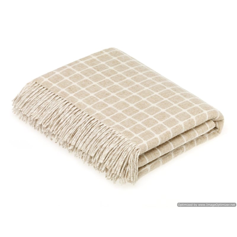 Athens Merino Lambswool Throw - Made in England