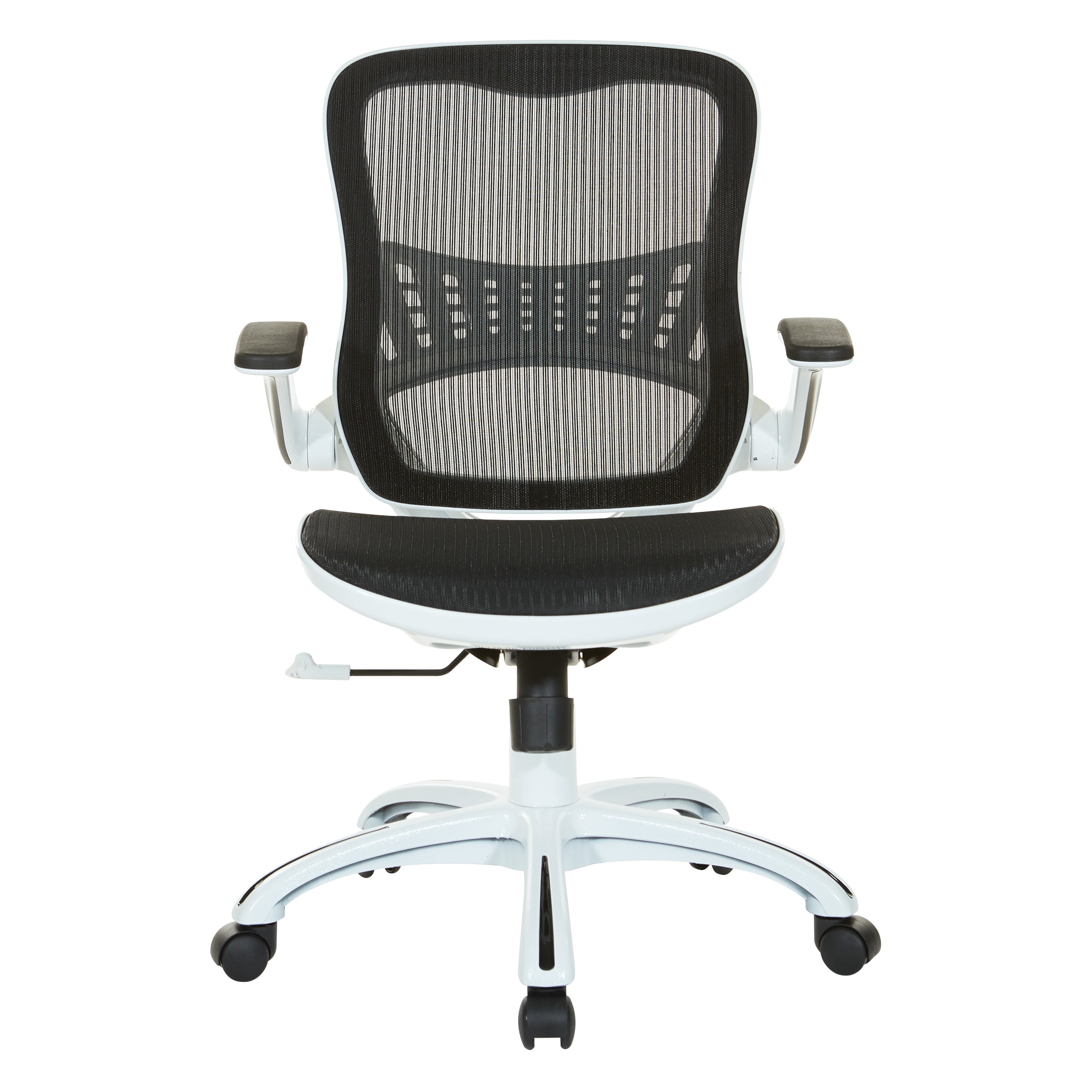 Riley Office Chair with White Mesh Seat and Back On Sale Bed