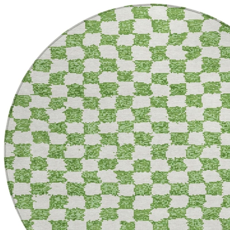 HomeRoots Geometric Transitional Rectangle Outdoor Rug