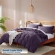 preview thumbnail 78 of 175, Nestl Ultra Soft Double Brushed Microfiber Duvet Cover Set with Button Closure