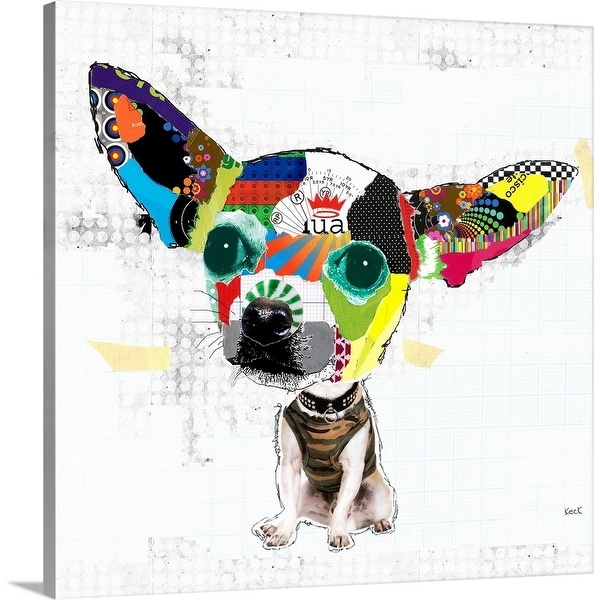 "Short Hair Chihuahua" Canvas Wall Art