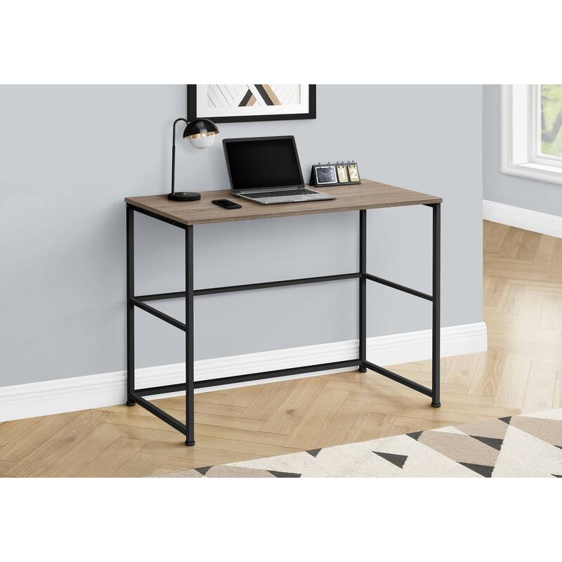 Computer Desk, Home Office, Laptop, Left, Right Set-up - taupe