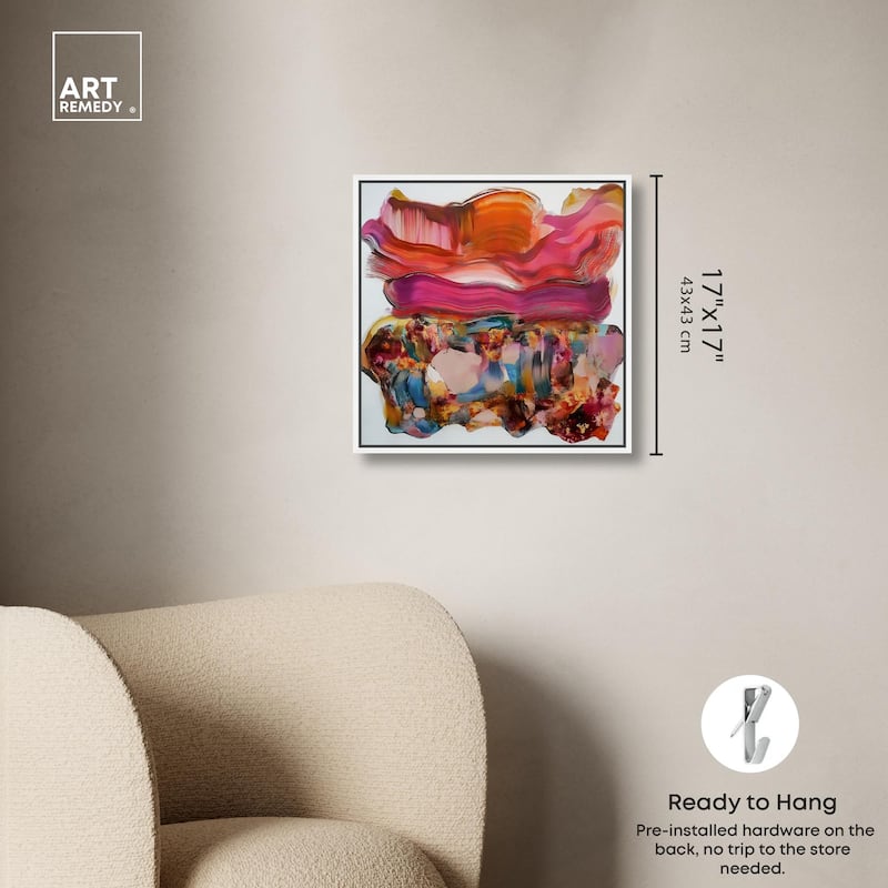 Flow State II Canvas by Art Remedy