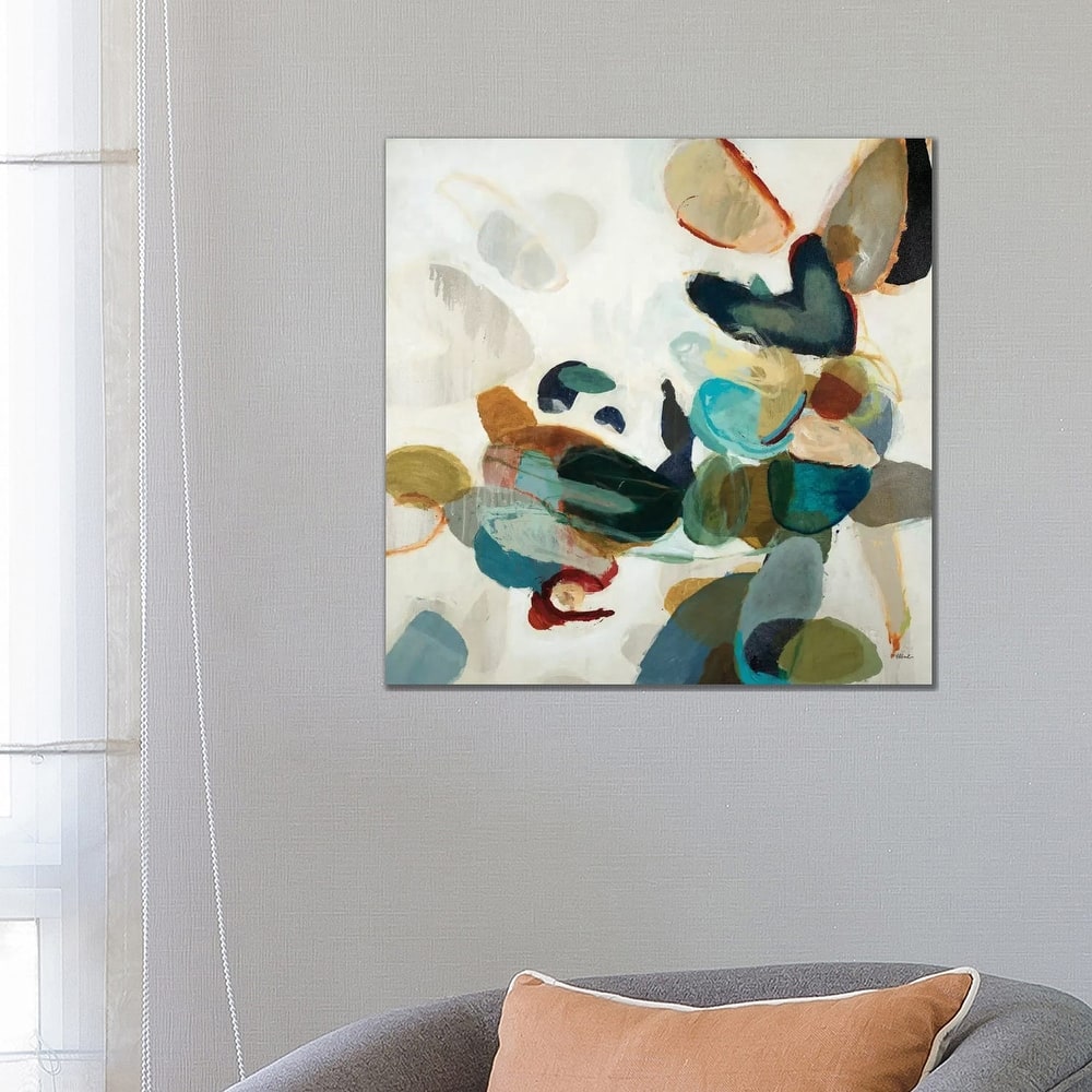 iCanvas "Stone Pattern I" by Randy Hibberd Canvas Print