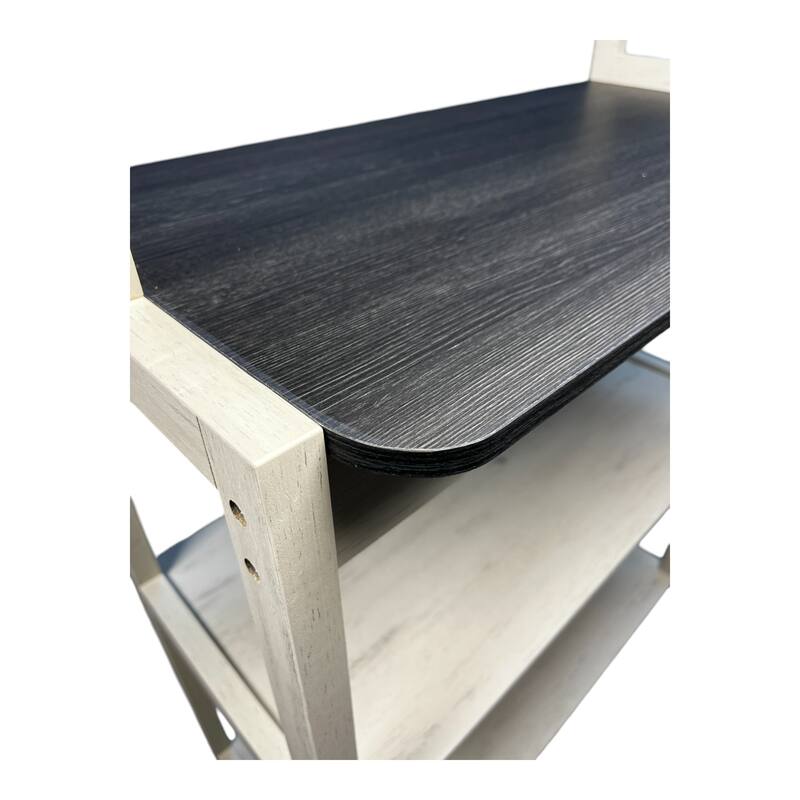 31.5" 5-Tier Bakers Rack for Kitchen with Storage, Coffee Bar, Kitchen Shelves, Microwave Stand