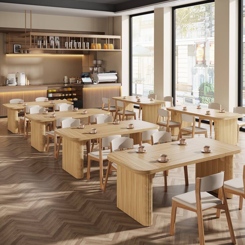 Wood Dining Table, Modern Kitchen Table, Dining Room Accent Table