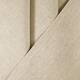 Porch & Den Alsea Burlap Knotted Tab Top Window Curtain Panel Pair