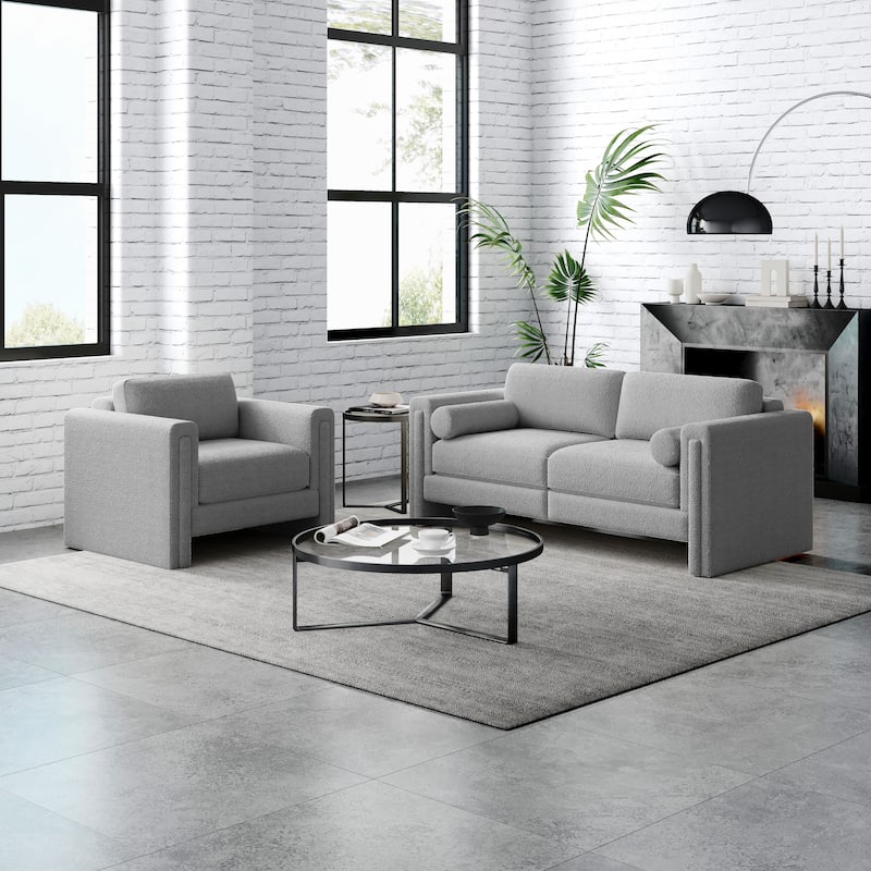 JASIWAY Modern Upholstered Sofa Sectional Sofa