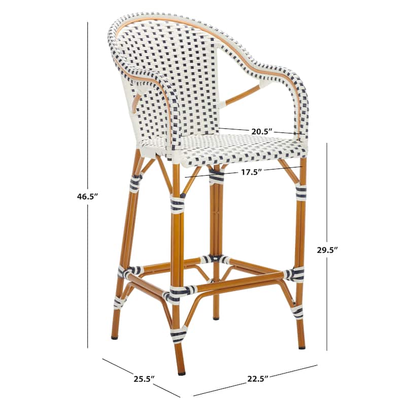 SAFAVIEH xiomara 30-inch Bar Stool - 23Wx26Dx47H