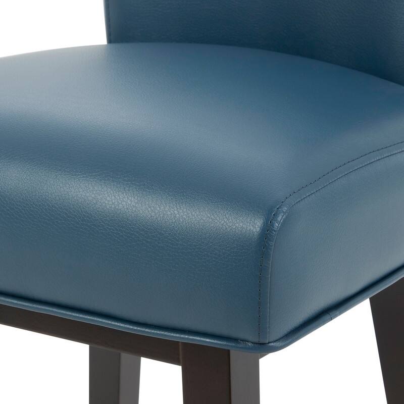 Spruce & Spring Noah Modern Upholstered Counter Height Swivel Barstool Single