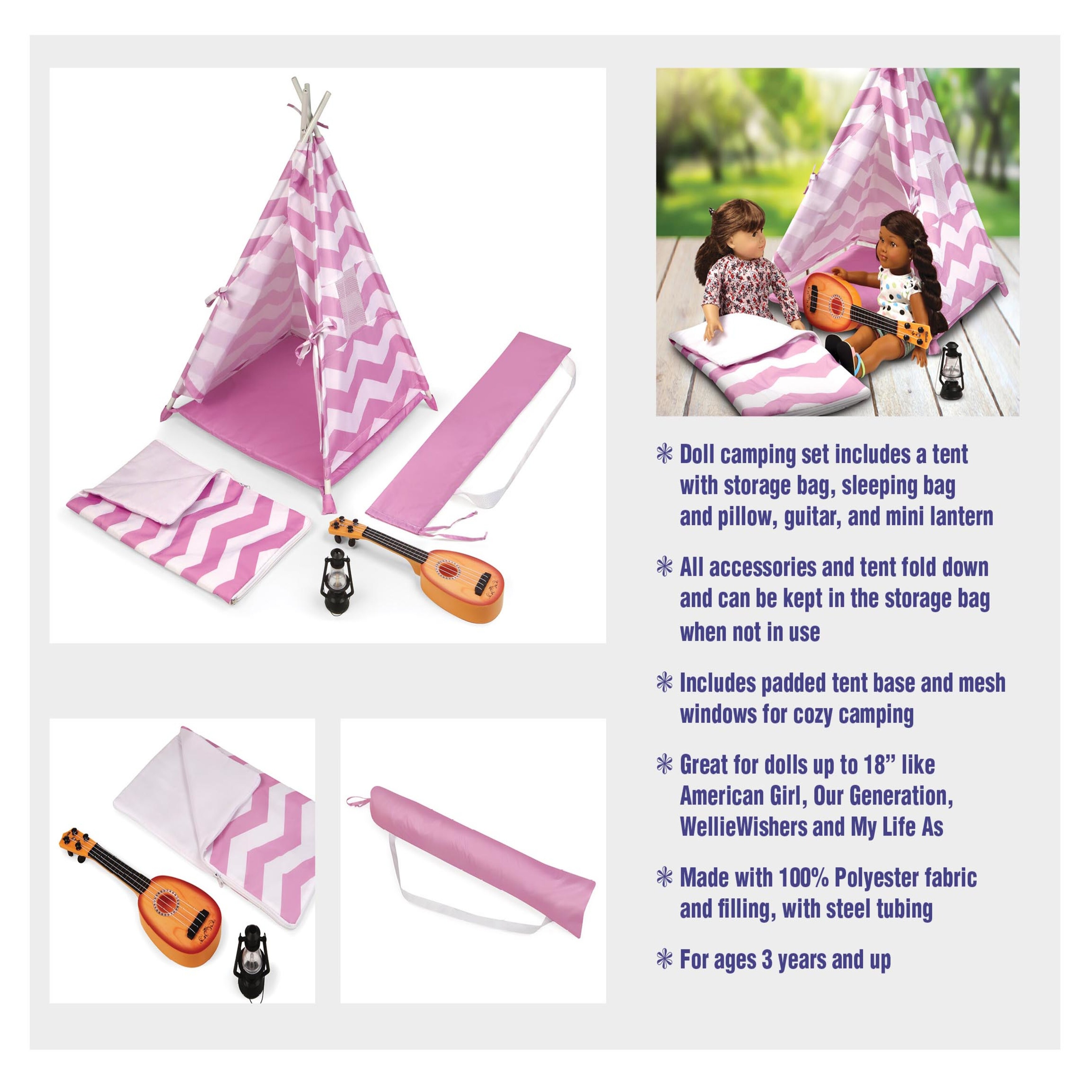 Camping Tent My Life As Camping Accessories Set Sleeping Bag My