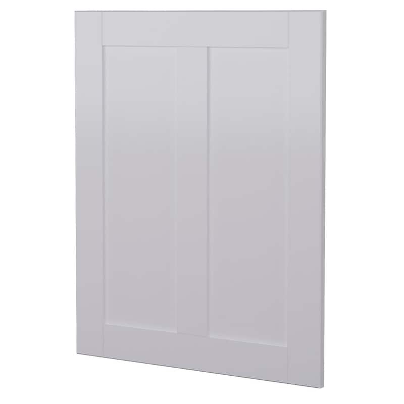 Sunny Wood Shaker Hill 24" x 30" Matching Decorative Panel - Designer White