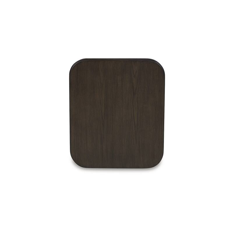 Signature Design by Ashley Carlibrie Dark Brown End Table - 22" W x 26" D x 24" H