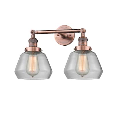 Innovations Lighting Fulton 2 Light 17" Wide Bathroom Vanity Light