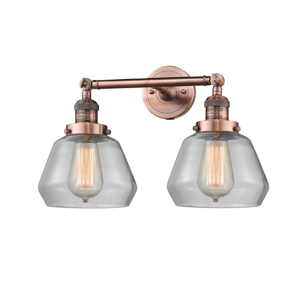 Innovations Lighting Fulton 2 Light 17" Wide Bathroom Vanity Light