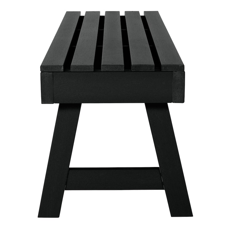 HIGHWOOD Weatherly 4-foot Eco-friendly Synthetic Wood Picnic Bench