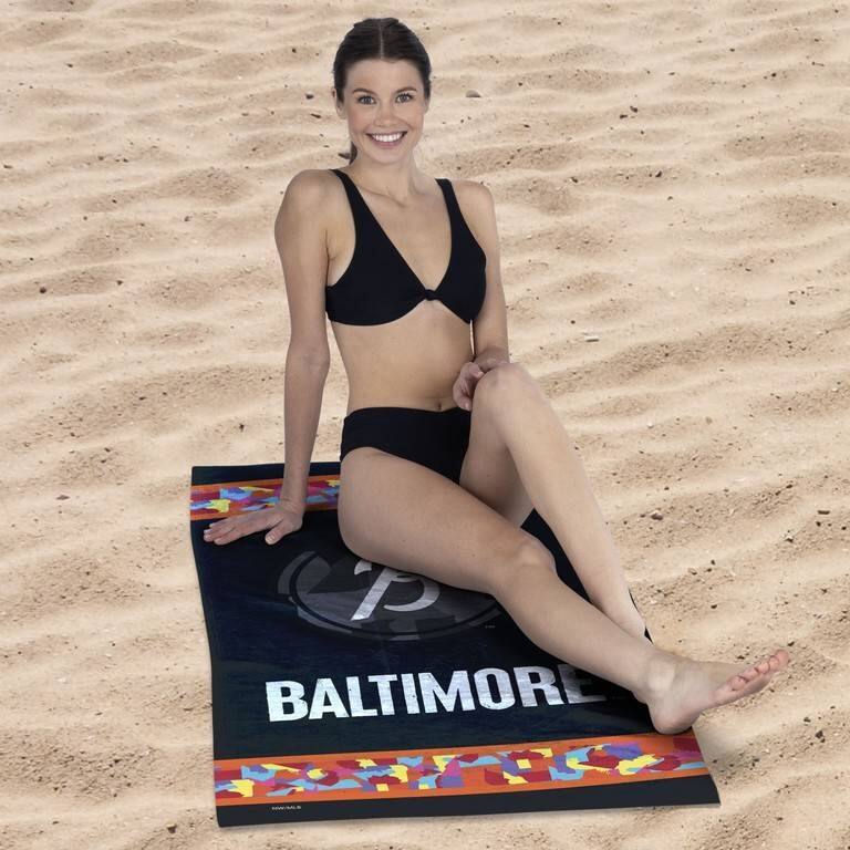 MLB City Connect Printed Beach Towel