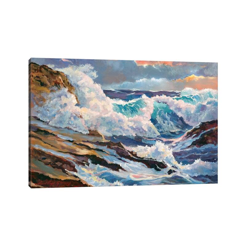 iCanvas "Pacific Storm" by David Lloyd Glover Canvas Print