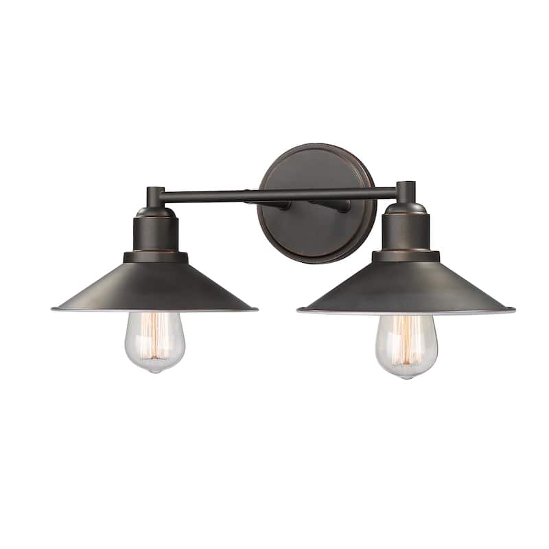 Z-Lite Casa 2 Light 18" Wide Bathroom Vanity Light - Olde Bronze