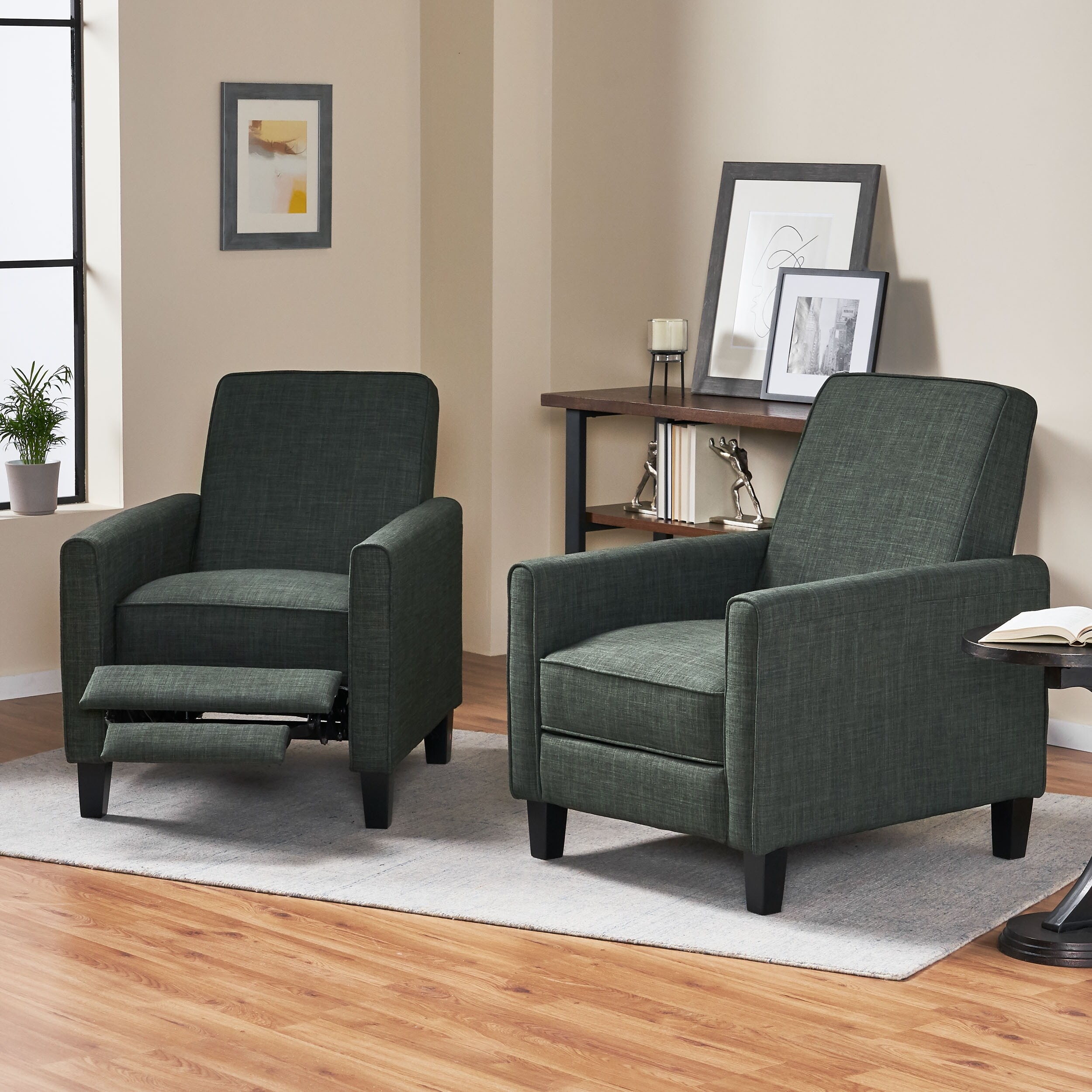 Darvis contemporary cheap fabric recliner