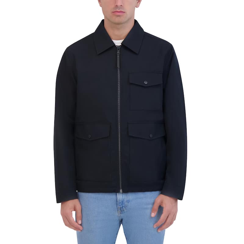 Robert Graham Men's Collared Utility Jacket