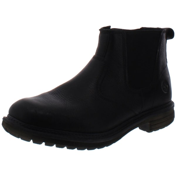 timberland chelsea boots mens black