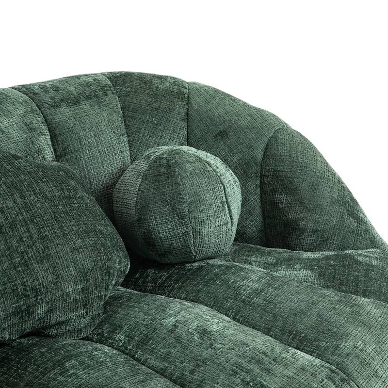 Lounger Bean Bag Chair With 3 Pillows