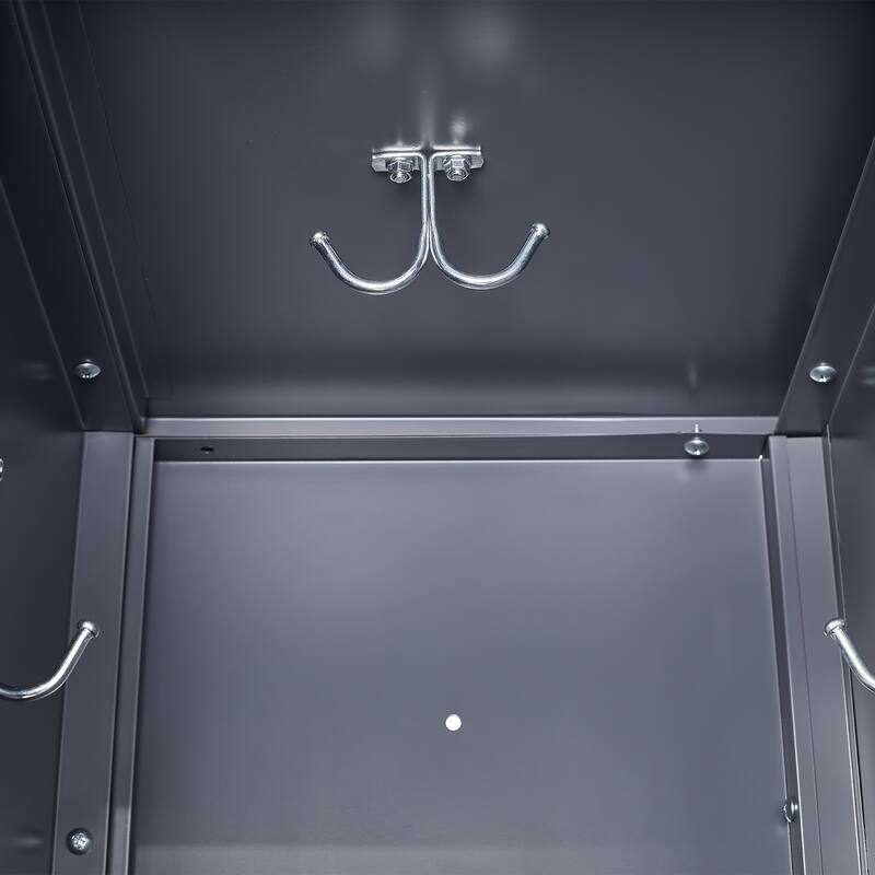9 Door 72"H Metal Lockers With Lock