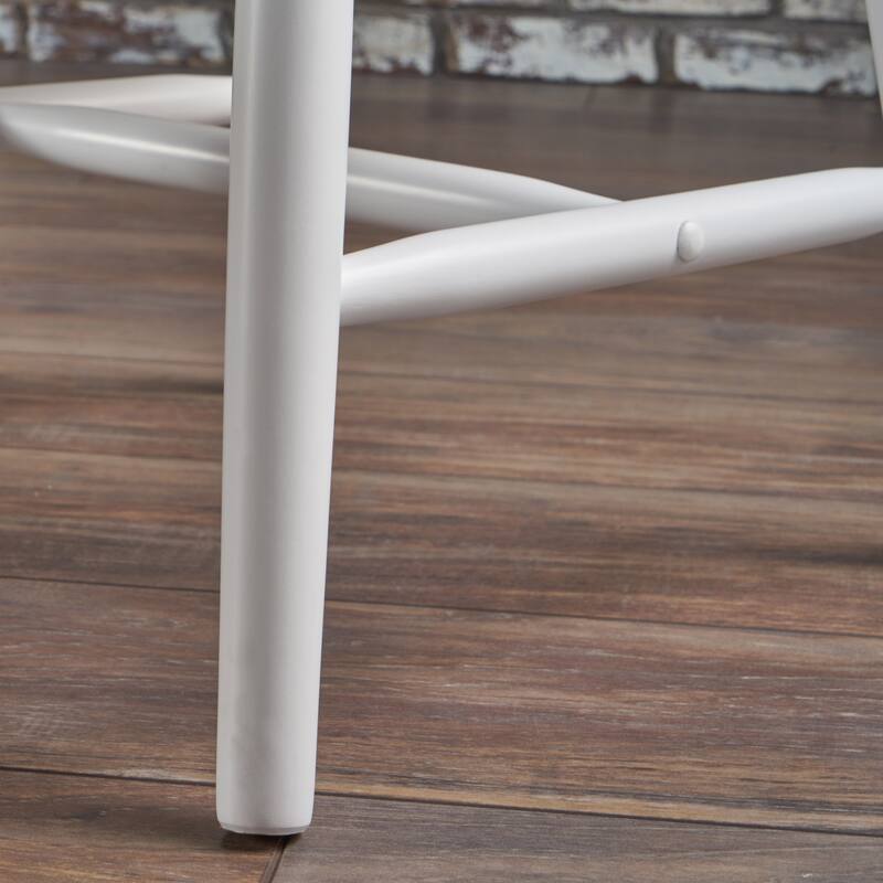 Declan Farmhouse High Back Spindle Dining Chairs (Set of 2) by Christopher Knight Home - 36"H