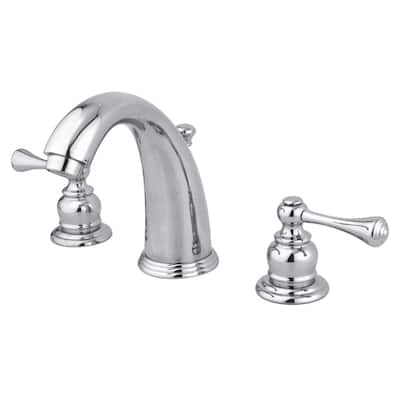 Kingston Brass Vintage Deck Mount Widespread Bathroom Faucet