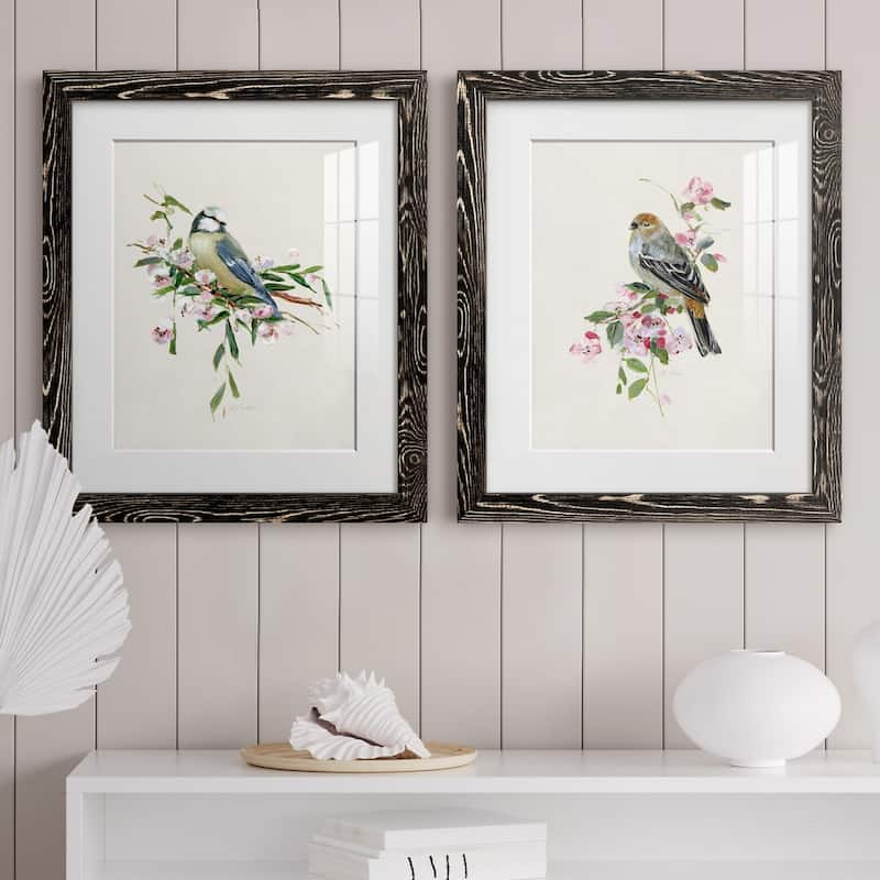 Spring Song Blue Bird-Premium Framed Print - Ready to Hang
