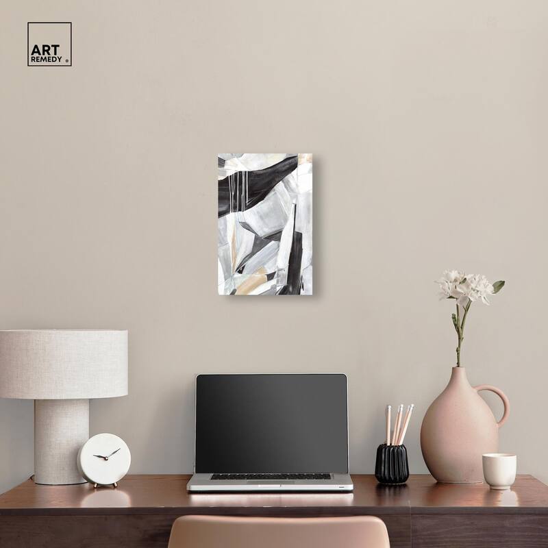 A Lonely Walk Canvas by Art Remedy, Gallery Wrapped