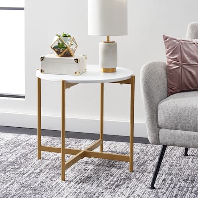 SAFAVIEH Mintie Accent Table - 20" W x 20" D x 20" H - 20Wx20Dx20H